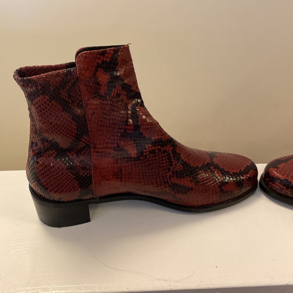 Stuart Weitzman Easy On Reverse Python Embossed L… - image 7